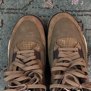 Air Jordan 4 Retro SE Craft Men's Olive Sneakers